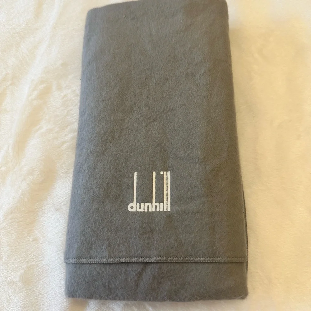 Dunhill unisex Black in Gold Hardware Wallet